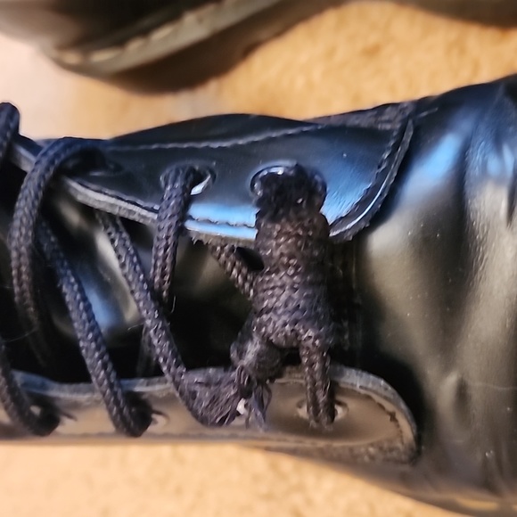 Dr. Martens 20 eyes 9663 Moto Lace-up Boots - Picture 6 of 16